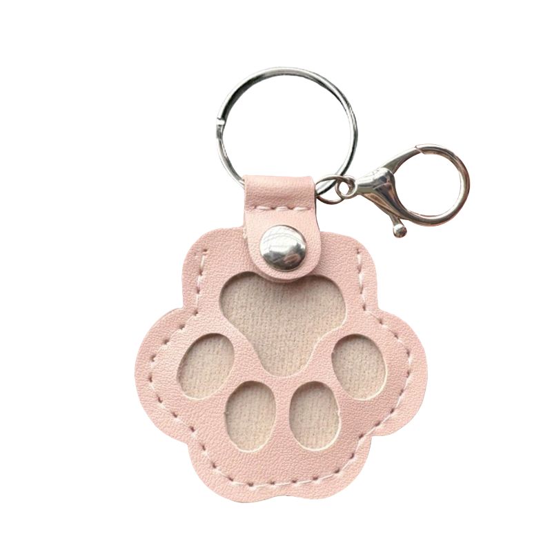 Pet Fur Memorial Keychain