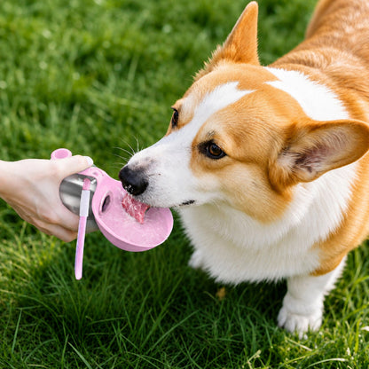 Puppycomfy™ Hundenapf-Trinkflasche