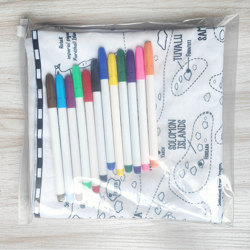 Children's DIY Coloring Pillowcase Set