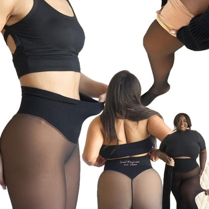 Fleece Lined Tights for Women