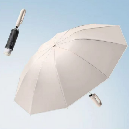 Auto-Open Reflective Umbrella | UPF50+ Sun & Rain Protection