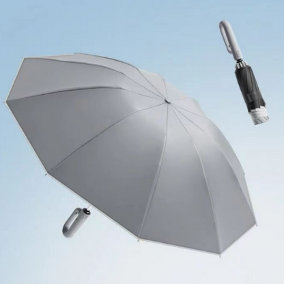 Auto-Open Reflective Umbrella | UPF50+ Sun & Rain Protection
