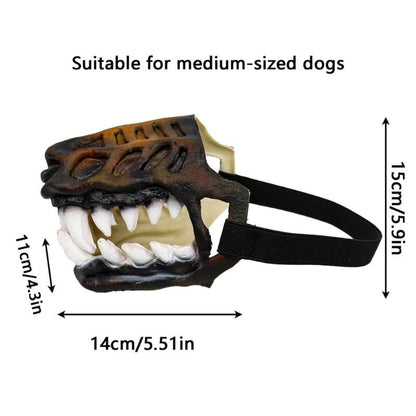 Realistic T-Rex Dog Muzzle for Halloween Costumes