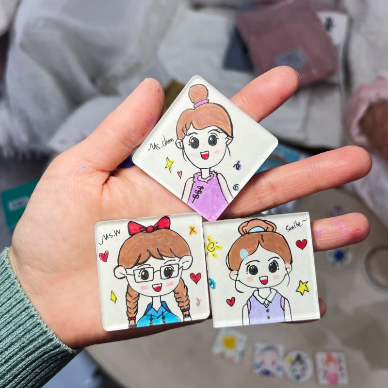 Make Your Own Fridge Magnets – DIY Acrylic Magnet Kit