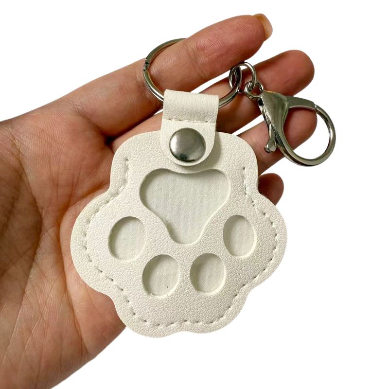 Pet Fur Memorial Keychain