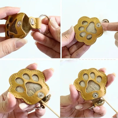 Pet Fur Memorial Keychain