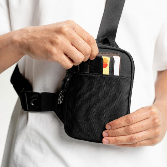 Anti-Theft Nylon Crossbody Bag