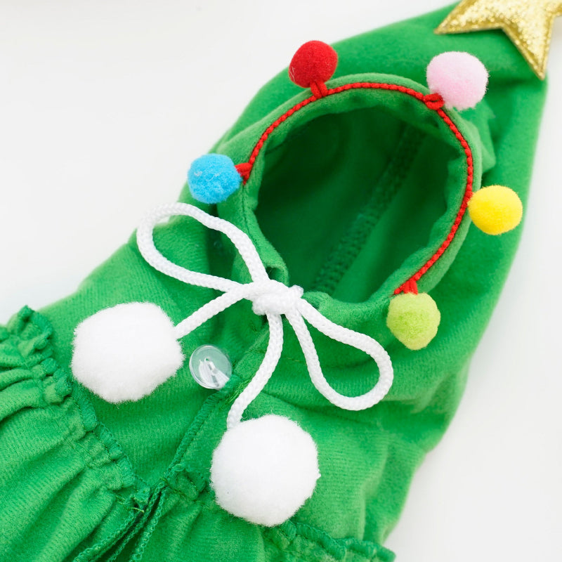 Pet Christmas Tree Cape Costume