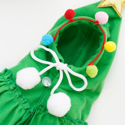 Pet Christmas Tree Cape Costume