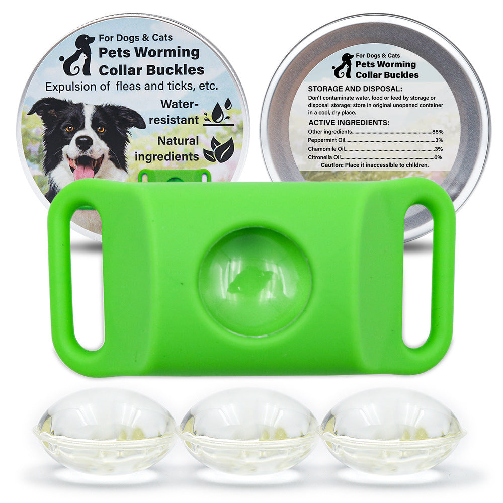 Natural Pet Insect Collar Buckle for Flea Tick and Mosquito (Buy 2 Get 20% Off)