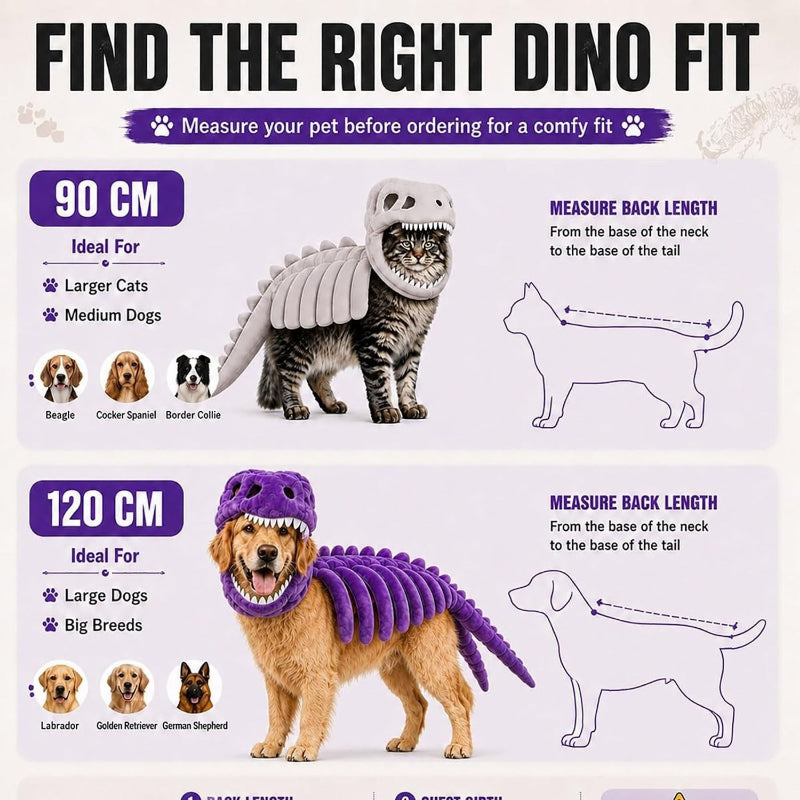 Dinosaur Pet Costume