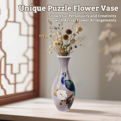 160-Piece 3D Puzzle Vase — DIY Flower Planter for Home Decoration