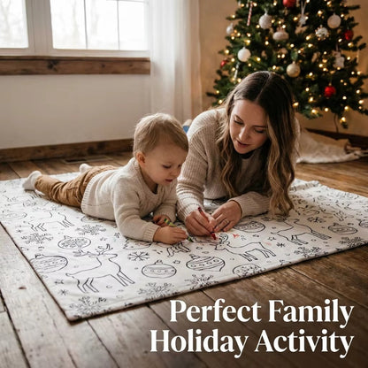 Custom DIY Coloring Blanket