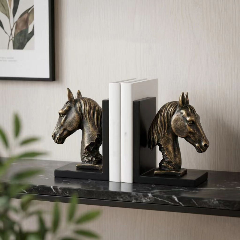 Horse Head Book Stand