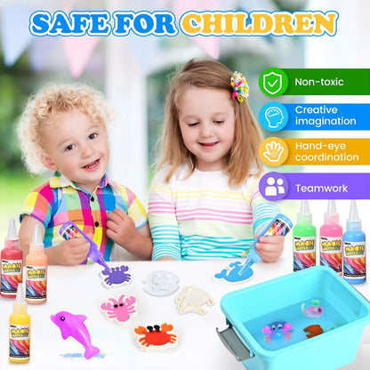 30Pcs DIY Kids Colorful Magic Water Elf Kit