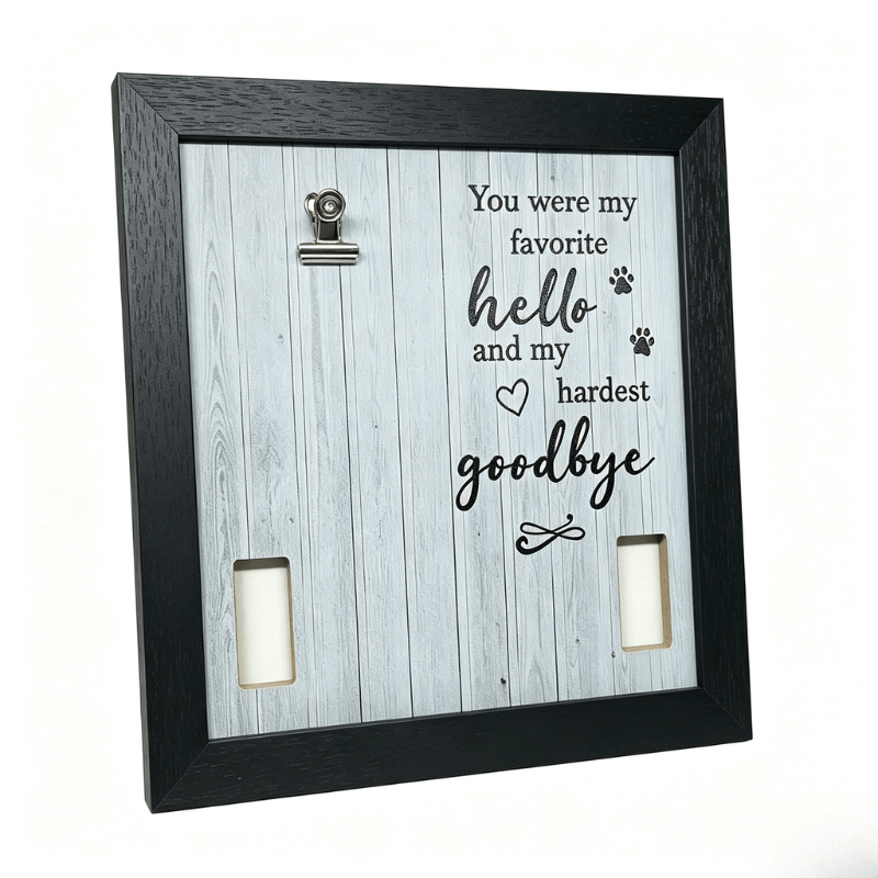 Commemorative Pet Collar Frame
