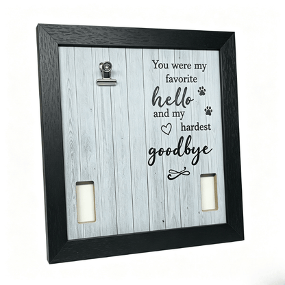 Commemorative Pet Collar Frame
