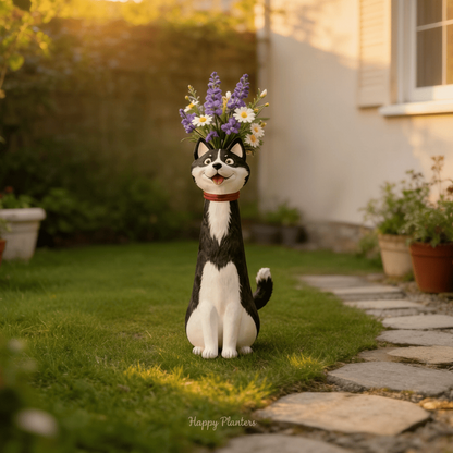 Handmade Quirky Dog-shaped Vase