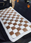 White trim - Brown / 50in x 24.61in
