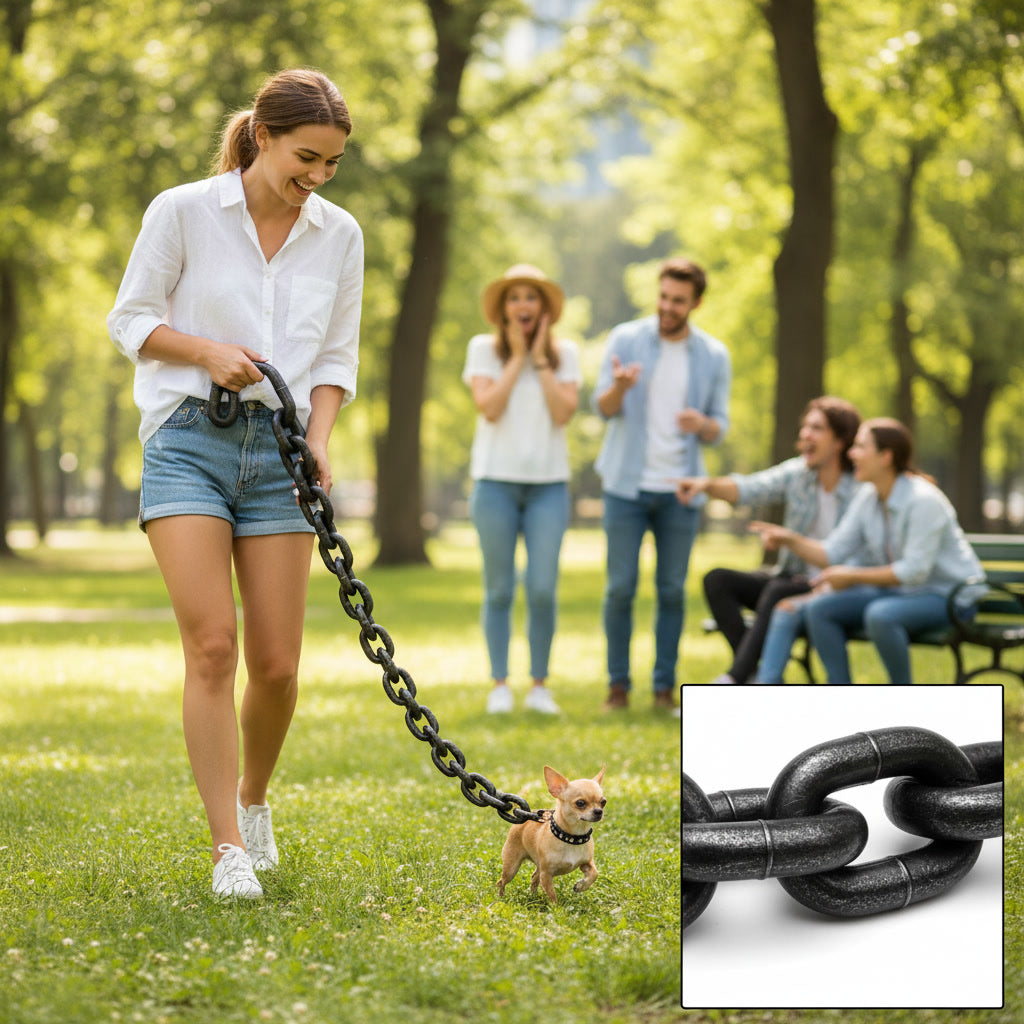 Funny Giant Chain Pet Leash