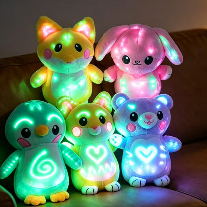 Glow-in-the-Dark Plush Toy with Light Pen – Draw & Glow