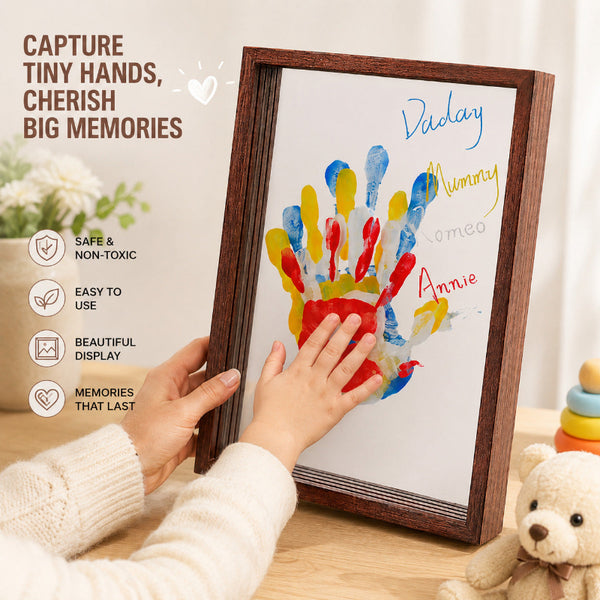 Baby Handprint Keepsake Frame