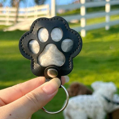 Pet Fur Memorial Keychain