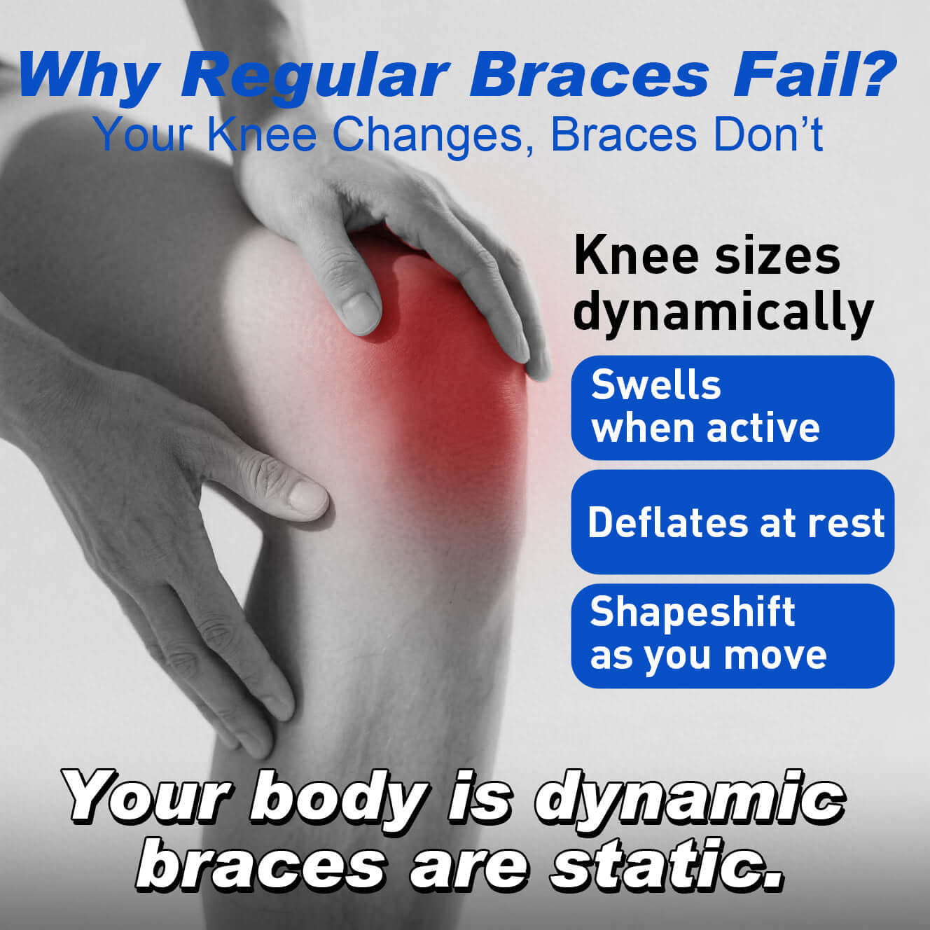 Smart Knee Brace - Standard (ETIE Knob)