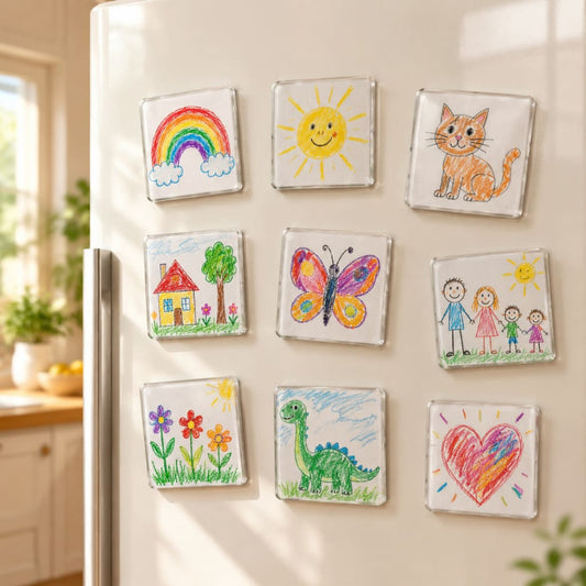 Make Your Own Fridge Magnets – DIY Acrylic Magnet Kit