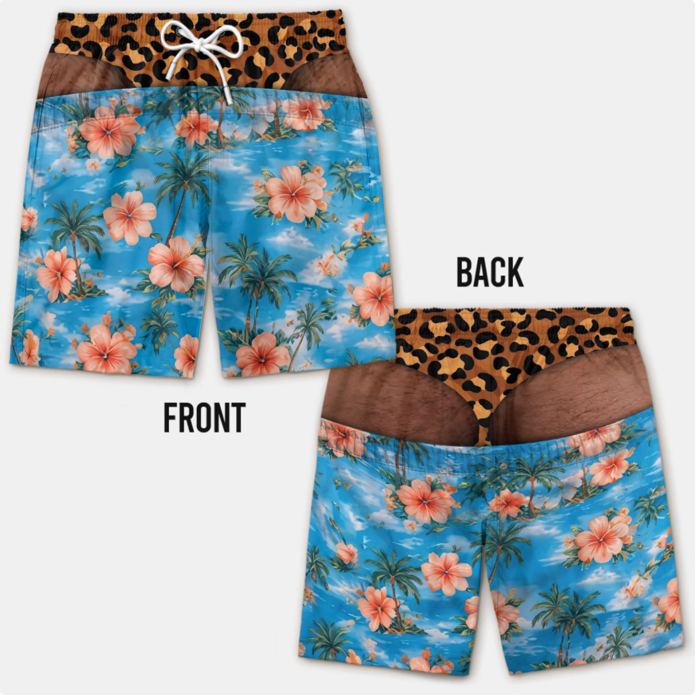 Funny Men’s Swim Trunks