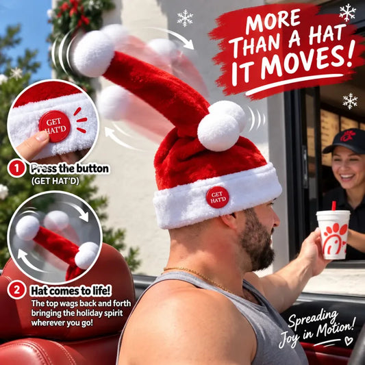 Funny Moving Christmas Hat – Buy 1 Get 1 FREE