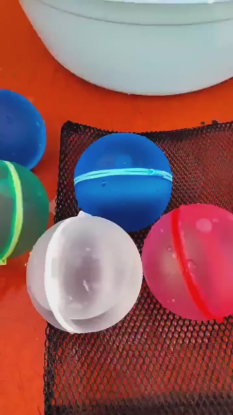 Reusable Magnetic Water Balls — Pool & Water Fight Toys