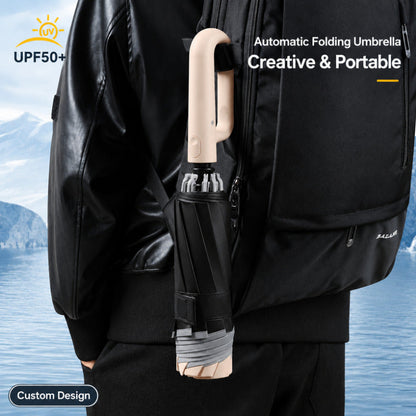 Auto-Open Reflective Umbrella | UPF50+ Sun & Rain Protection